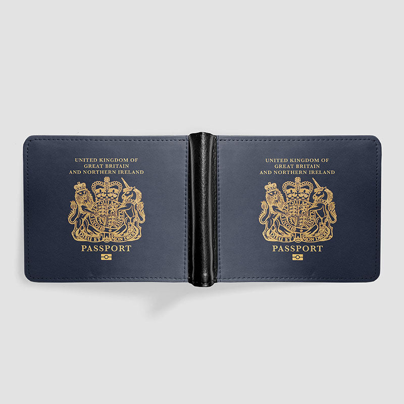 イギリス - パスポート メンズ ウォレット