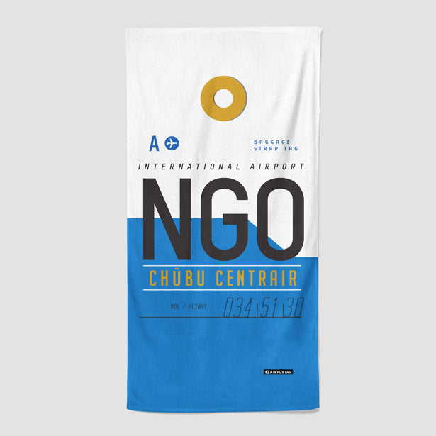 NGO - Beach Towel - Airportag