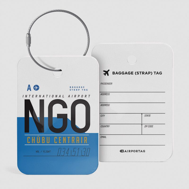 NGO - 荷物タグ
