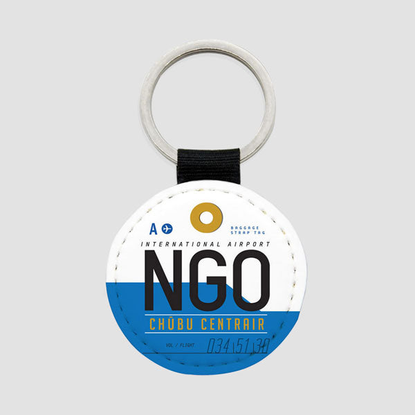 NGO - Round Keychain