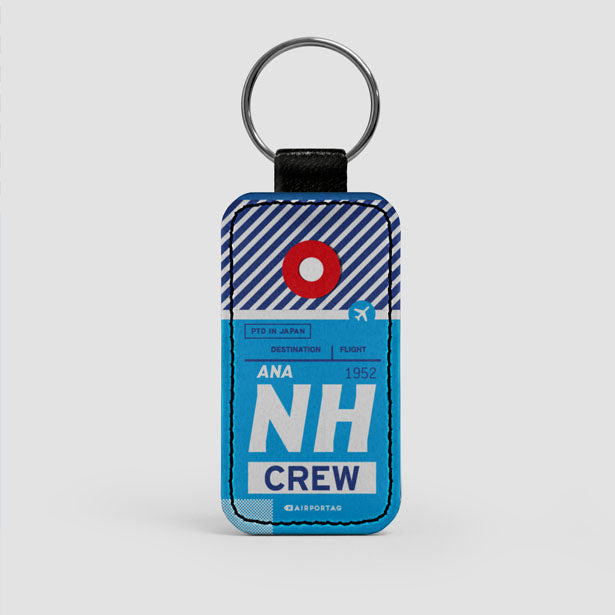 NH - Leather Keychain