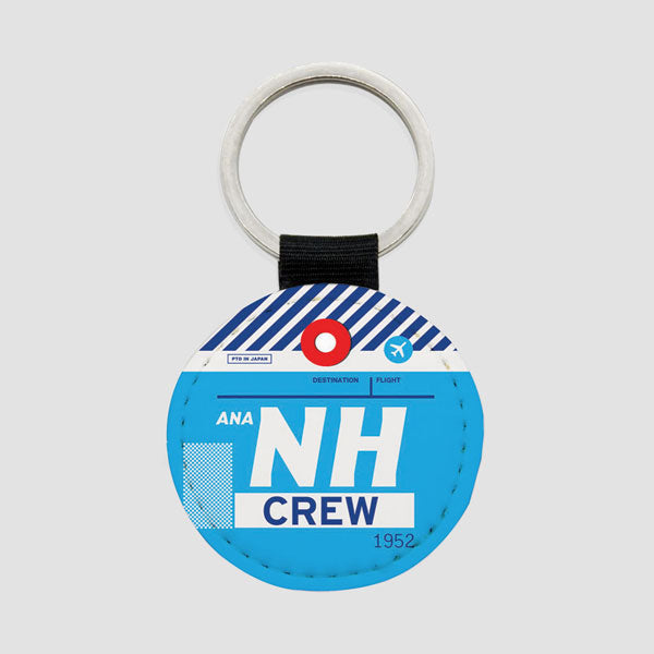 NH - Round Keychain