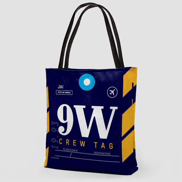9W - Tote Bag - Airportag