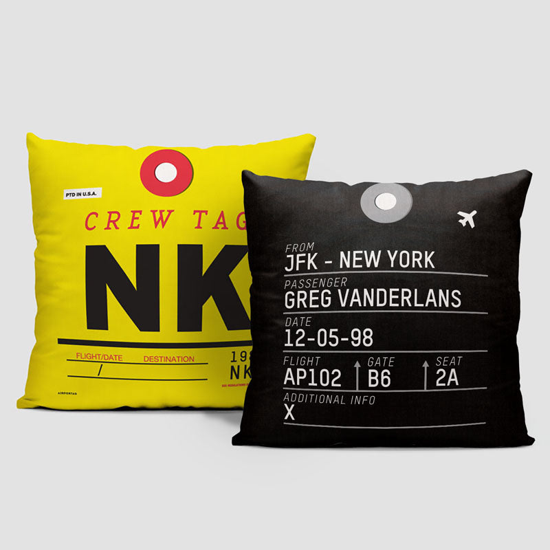 NK - Throw Pillow