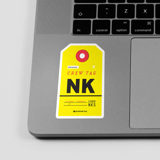 NK - Sticker - Airportag