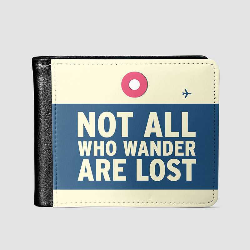 Not All Who Wander - Men's Wallet