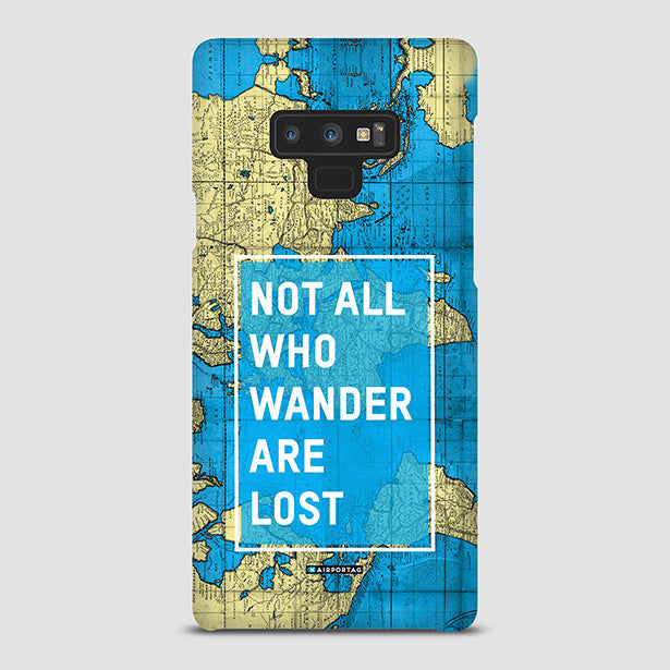 Not All Who Wander - Phone Case airportag.myshopify.com