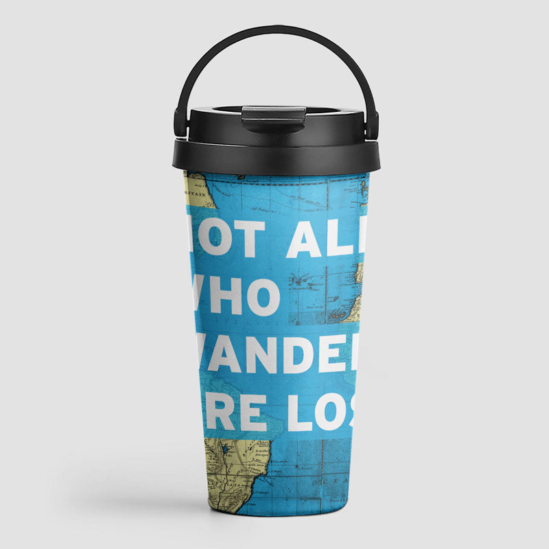 Not All Who - World Map - Travel Mug