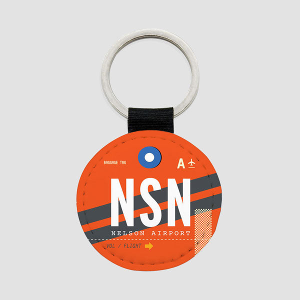 NSN - ラウンド キーチェーン