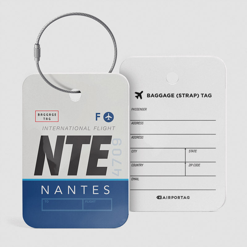 NTE - Étiquette de bagage