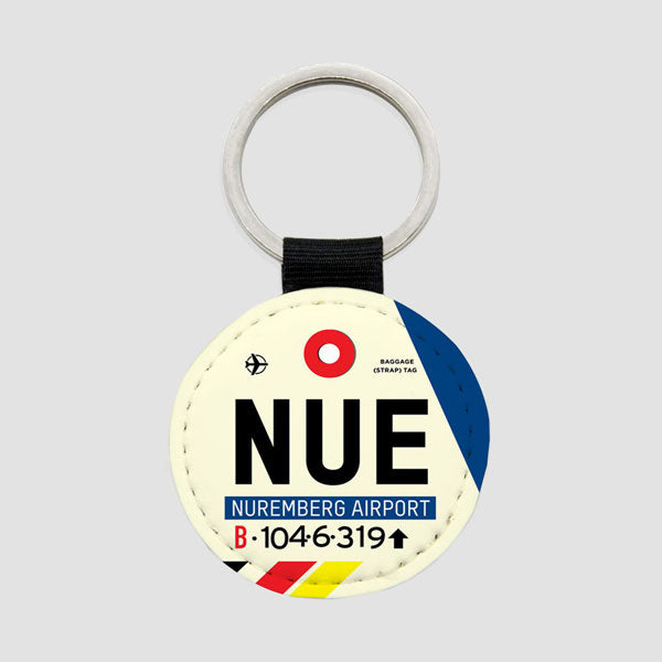 NUE - Round Keychain
