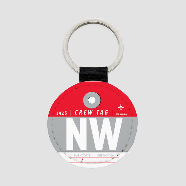 NW - Round Keychain