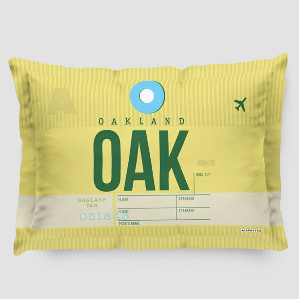 OAK - Pillow Sham - Airportag