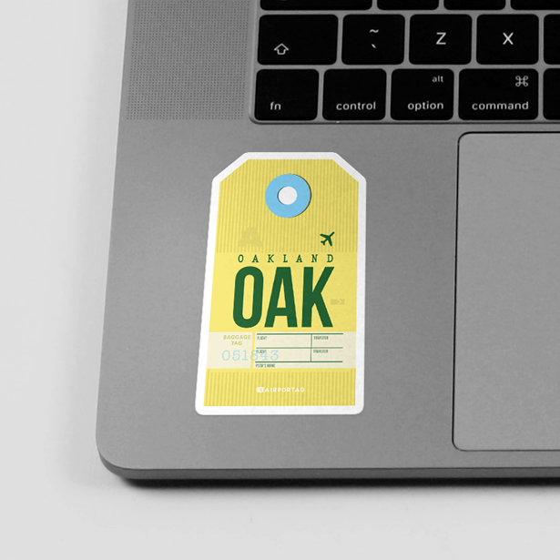 OAK - Sticker - Airportag