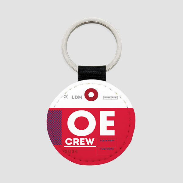 OE - Round Keychain