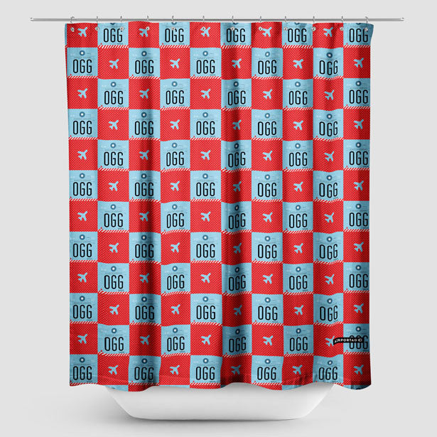 OGG - Shower Curtain - Airportag