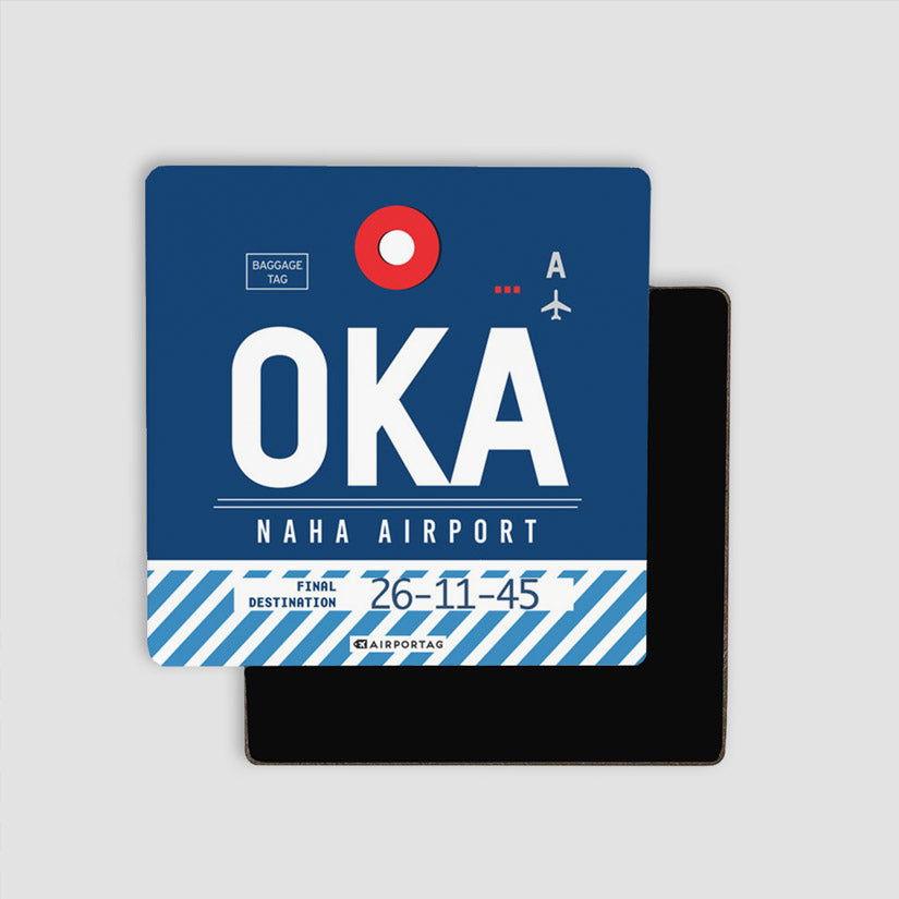Fridge Magnets - Naha Airport - Okinawa, Ryukyu Islands, Japan - IATA ...