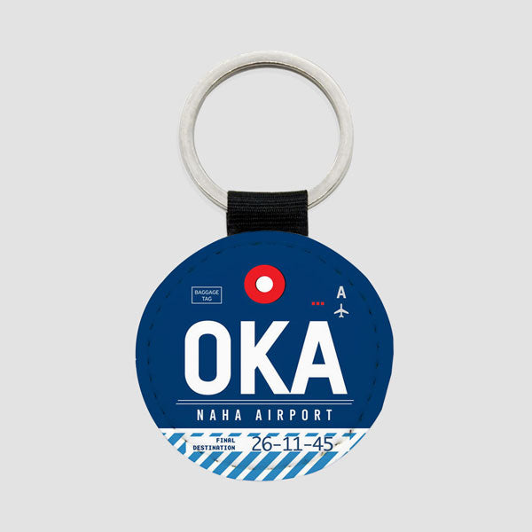 OKA - Porte-clés rond