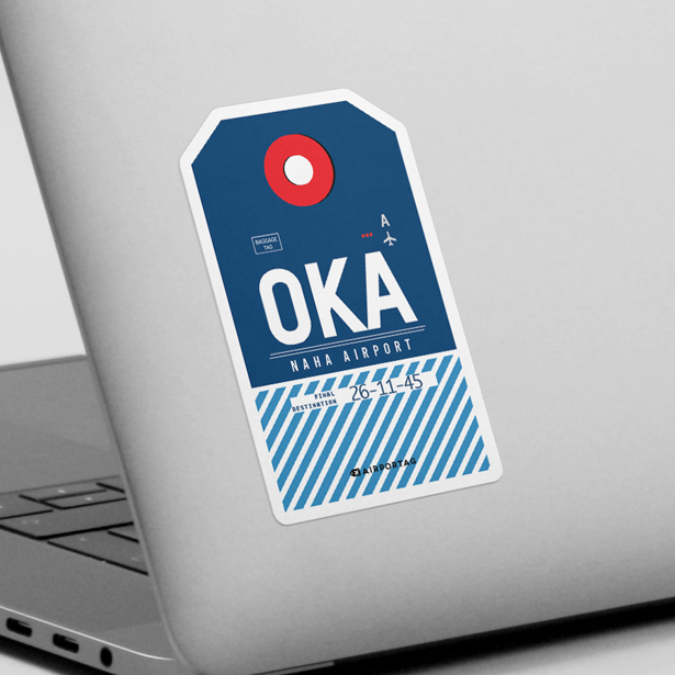 OKA - Sticker - Airportag