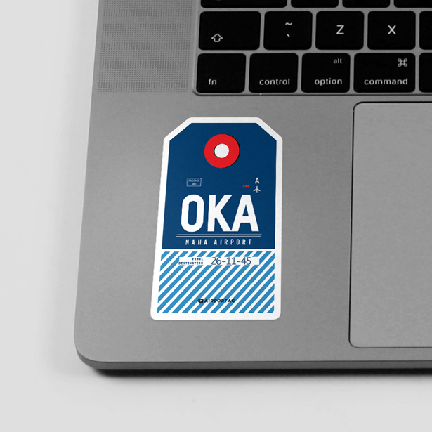 OKA - Sticker - Airportag