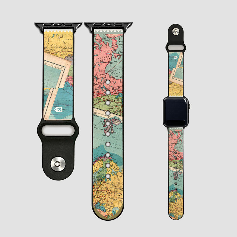 Old Map - Apple Watch Band