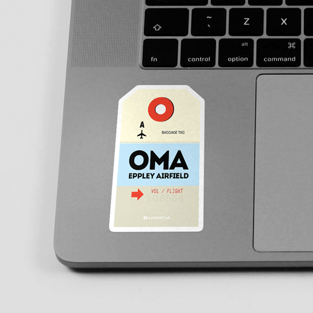 OMA - Sticker - Airportag