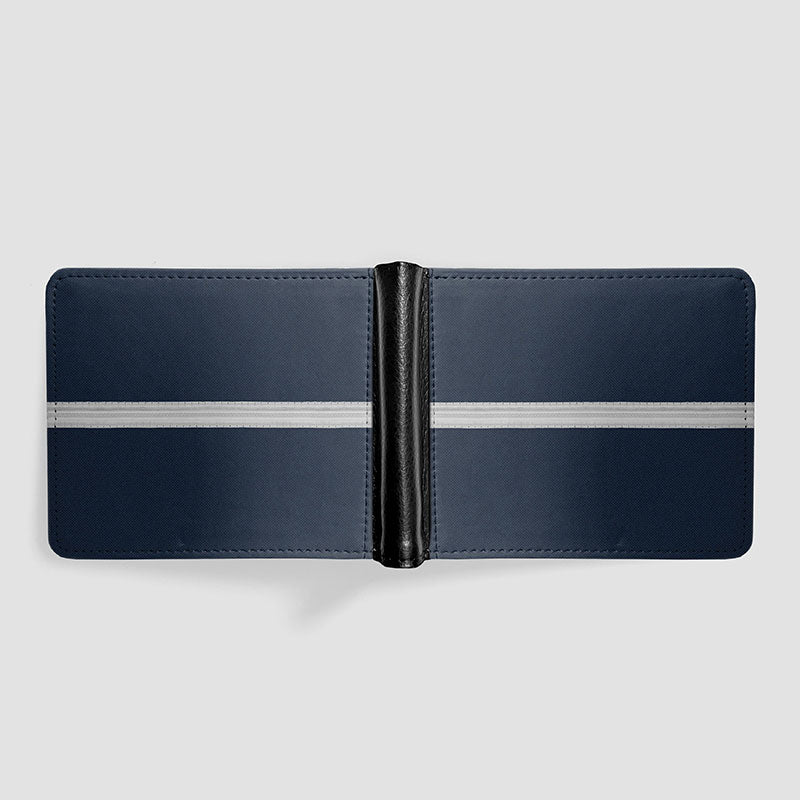 Navy Pilot Stripes - Portefeuille pour homme