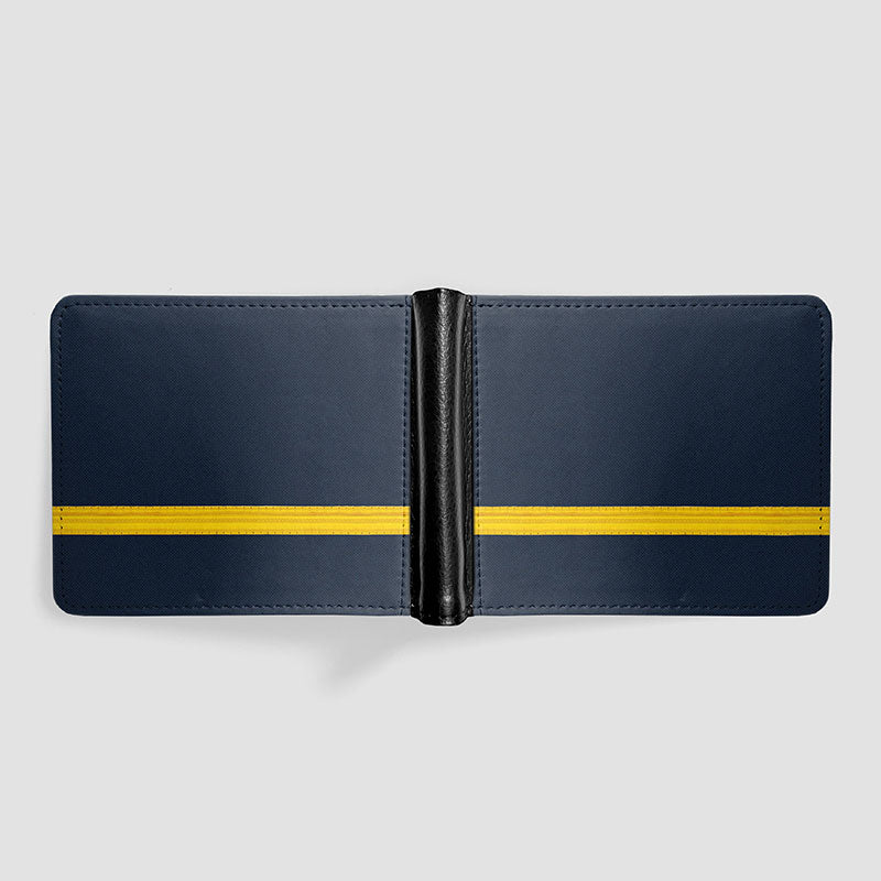 Navy Pilot Stripes - Portefeuille pour homme