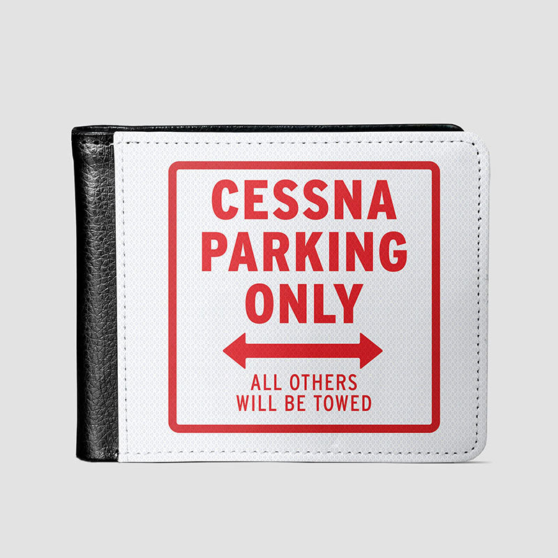 Cessna Parking Only - Men's Wallet