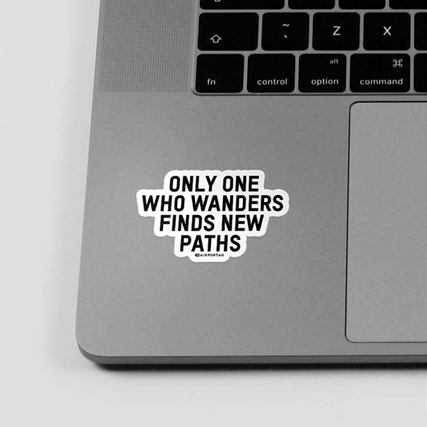 Only One Who Wanders - Sticker - Airportag