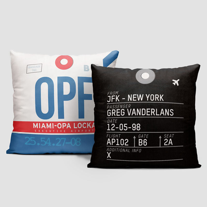 OPF - Throw Pillow