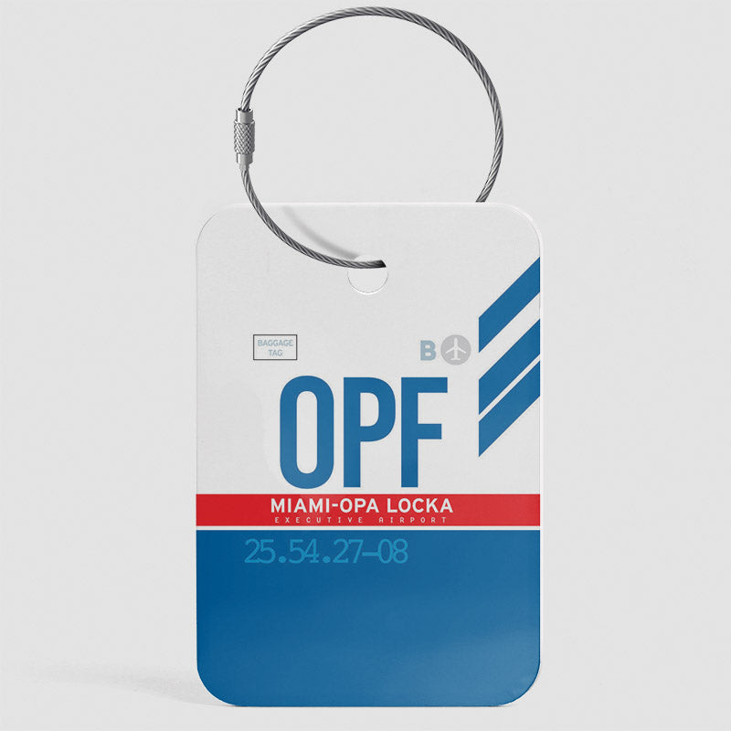 OPF - Étiquette de bagage