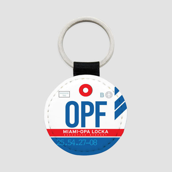 OPF - Round Keychain