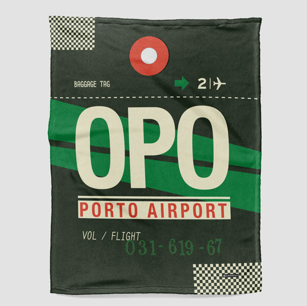OPO - Blanket - Airportag