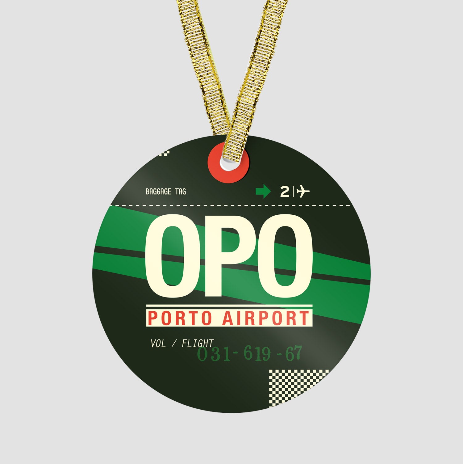 OPO - Ornament - Airportag