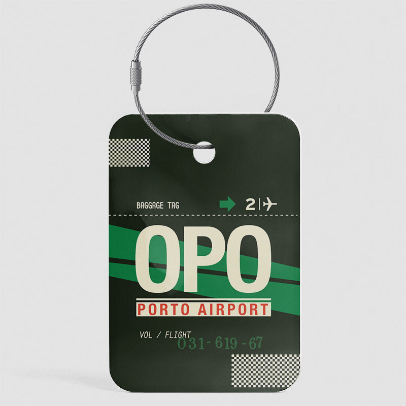 OPO - Étiquette de bagage