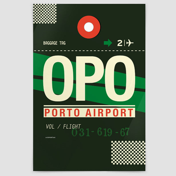 OPO - Poster - Airportag