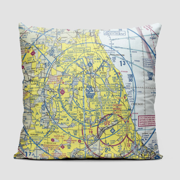 ORD Sectional - Throw Pillow - Airportag