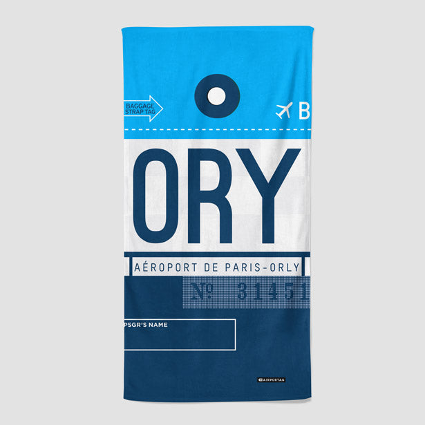 ORY - Beach Towel - Airportag