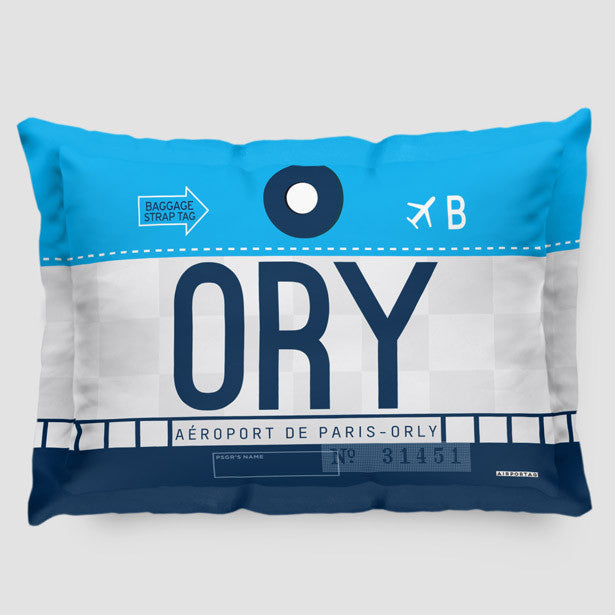 ORY - Pillow Sham - Airportag
