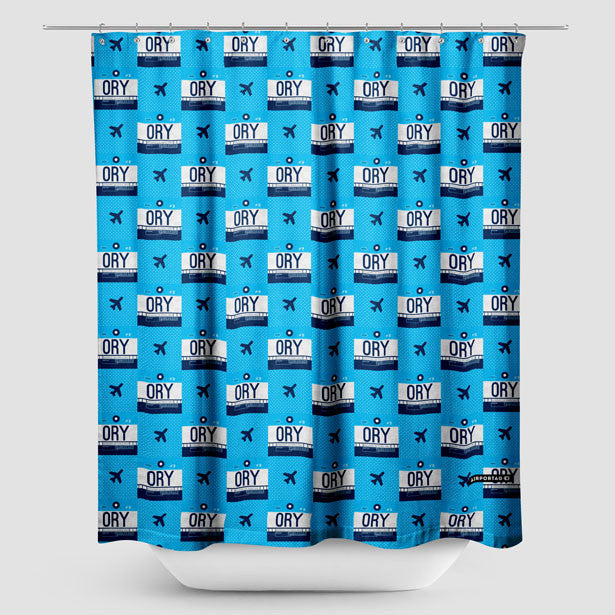 ORY - Shower Curtain - Airportag