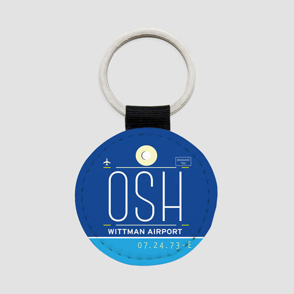 OSH - ラウンド キーチェーン