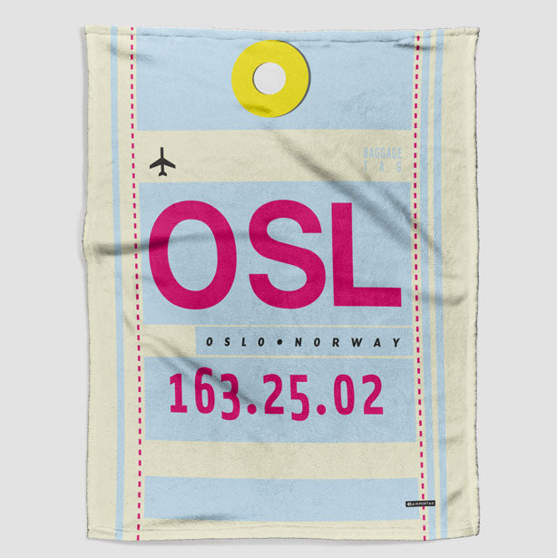 OSL - Blanket - Airportag