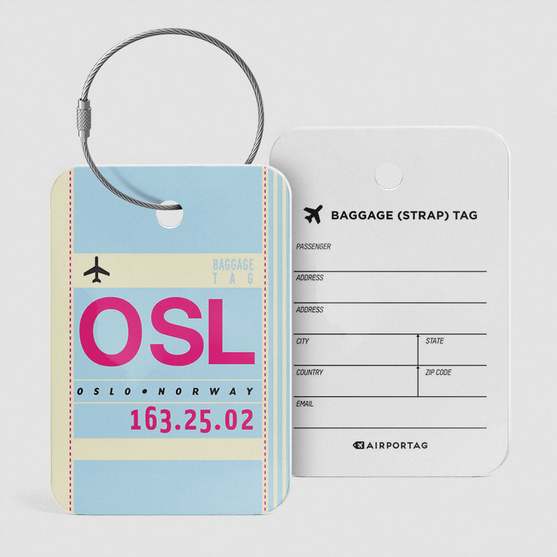 OSL - 荷物タグ