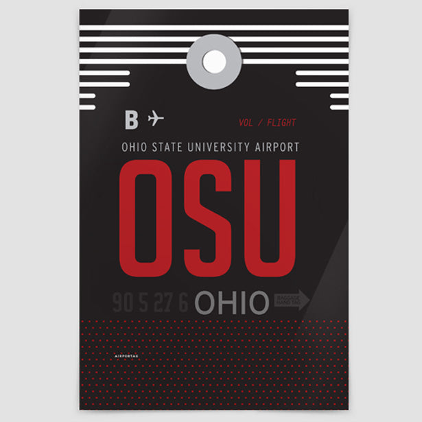 OSU - Poster - Airportag
