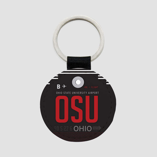 OSU - Round Keychain