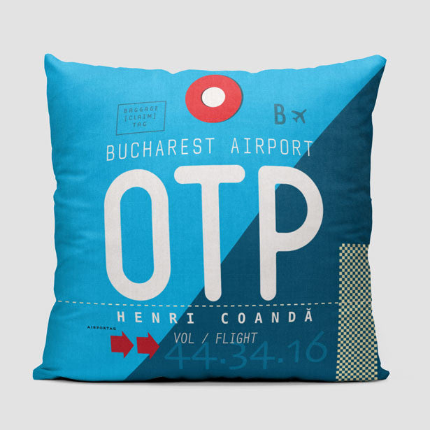 OTP - Throw Pillow - Airportag