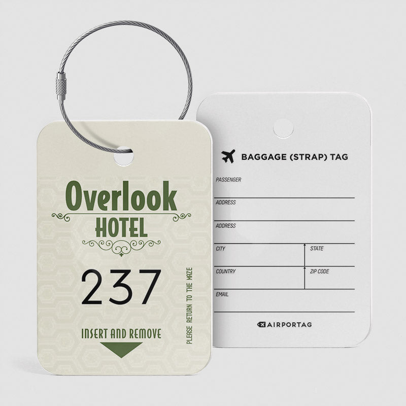 Overlook Hotel - Luggage Tag