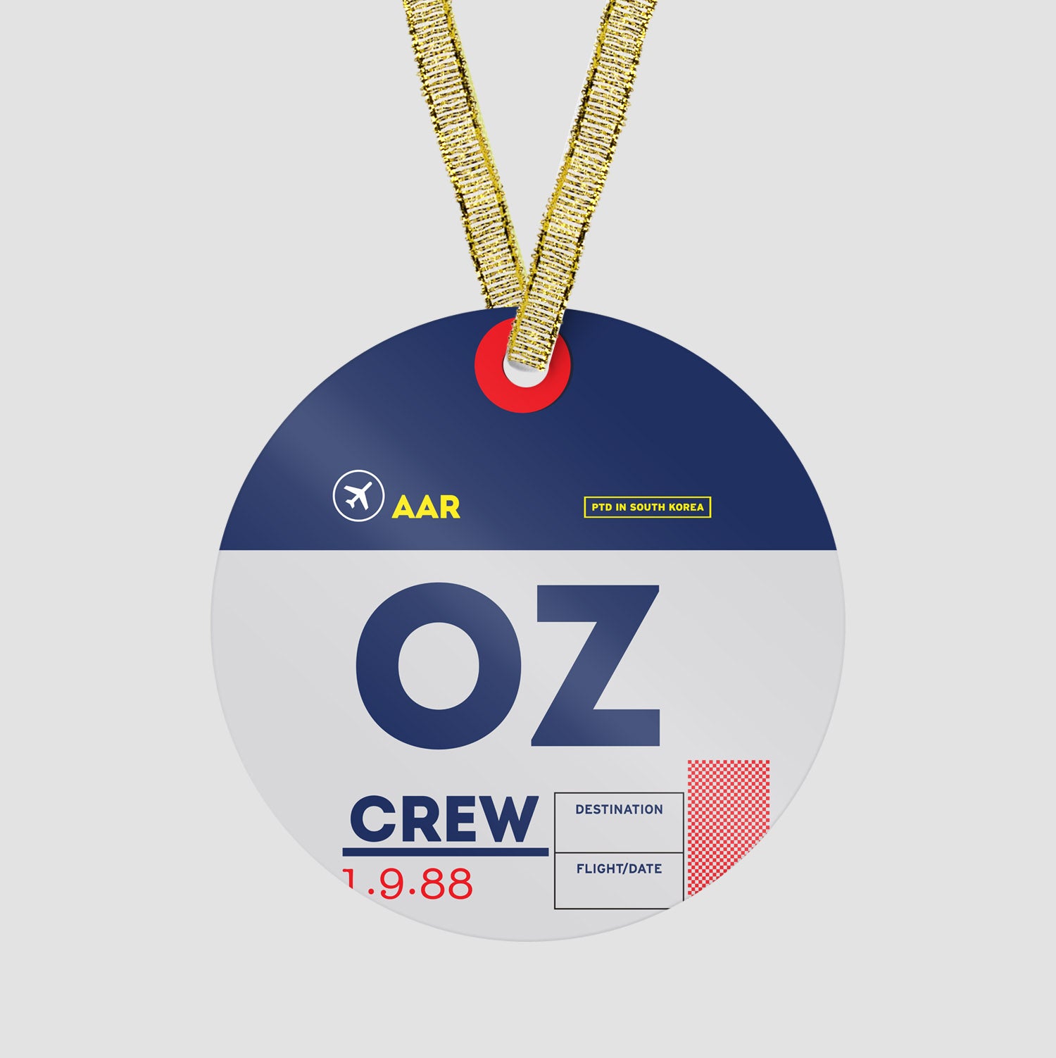OZ - Ornament - Airportag