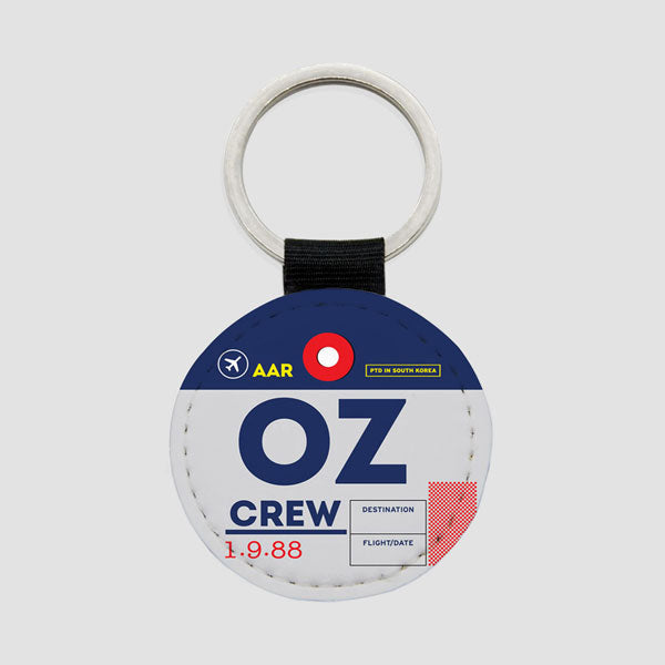 OZ - Round Keychain